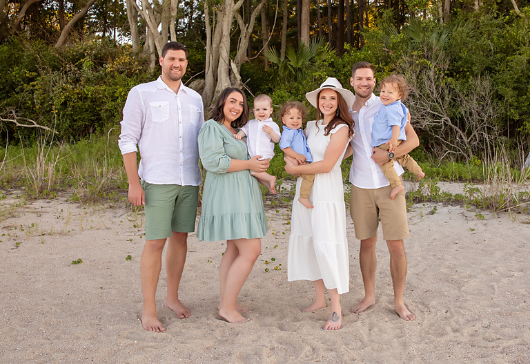  Mitchelville Family Beach Session